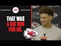 Chiefs QB Patrick Mahomes speaks on the comeback win vs Chargers in Week 2 | CBS Sports HQ