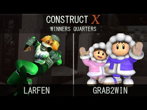 Construct X 2023 - Melee Winners Quarters - Larfen (Sheik, Zelda) vs Grab2Win (ICs)