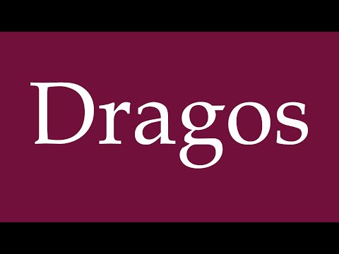 How to Pronounce ''Dragos'' Correctly in German
