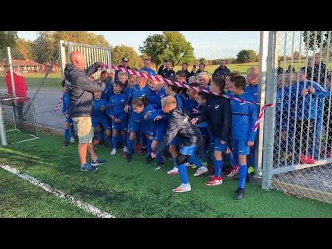 IFK Norrköpings Fotbollsakademi. Invigning nya konstgräset Himmelstalund 20210927