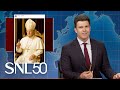 Weekend Update Trump Shares AI Generated Image Of Himself As Pope SNL