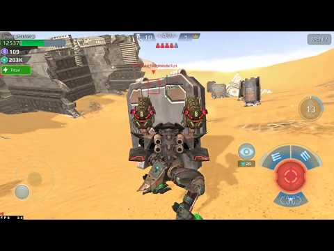 Partida 15: War Robots - Ao Jun with glacier is OP?