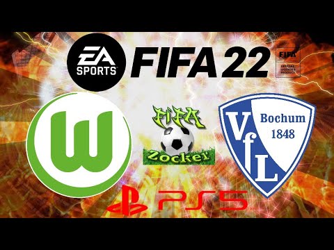 FIFA 22 | VFL Wolfsburg VS. VFL Bochum 1.Spieltag Bundesliga Gameplay 4K UHD PS5