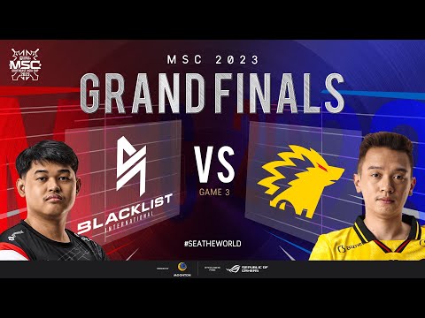 [BM] MSC 2023 Grand Finals BLCK vs Onic Grand Finals Game 3