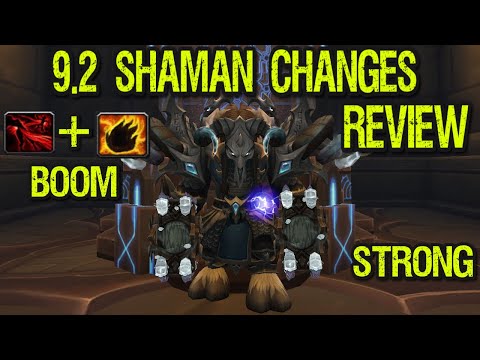 9.2 Enhancement Shaman changes - review - Shadowlands
