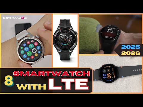 8 Best Smartwatch with LTE in 2025 🔥 eSim, Cellular and 4G LTE Network! Must Have