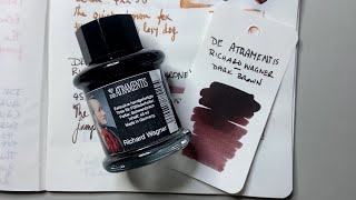 Inky Minutes: De Atramentis Richard Wagner - Ink Review