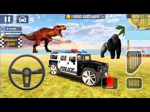 Off-road Police Drift Car Driving Game Simulation - crime Police Car Chasing Game 2022 Gameplay
