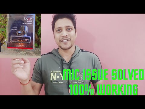 SJ Cam SJ8 Pro Microphone problem solved #bikerscoresheet #sjcam #microphone