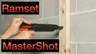Ramset MasterShot 0.22 Caliber Powder Actuated Tool