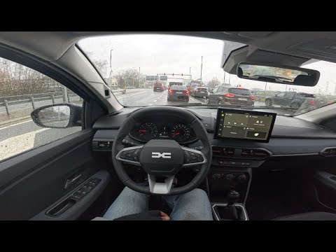 2026 Dacia Sandero Stepway Extreme POV City Driving Fuel Economy Real World Test #dacia #sandero