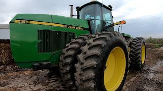 NEW JOHN DEERE 8760 TRACTOR ARRIVES AT THE FARM!!