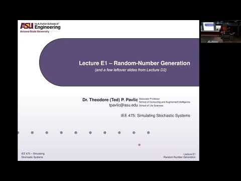 IEE 475: Lecture E1 (2024-09-06): Random-Number Generation
