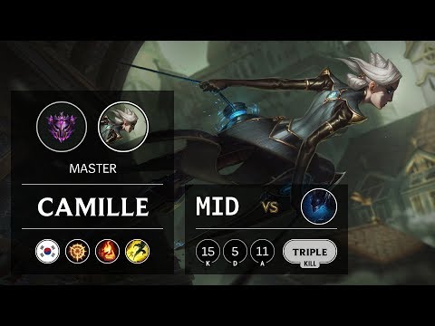 Camille Mid vs Nocturne - KR Master Patch 10.1