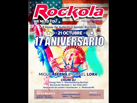ROCKOLA MISLATA Cd Promo 17 Aniversario (21-10-2017) Miguel Serna