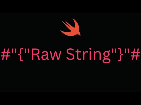 Raw Strings in Swift – iOS Tutorial 2023