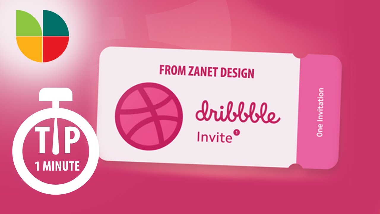 Zanet Design Dribbble Invite Giveaway
