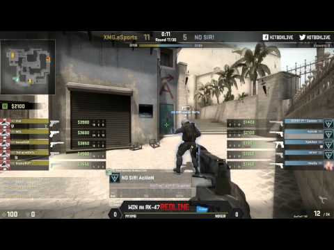 myXMG vs NO SIR! Game 1 - Arena Championship