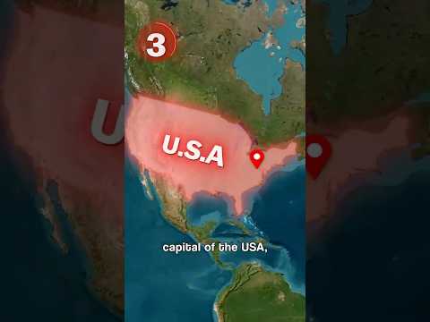 Weirdly Placed Capitals of Countries😮