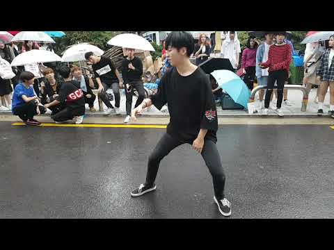 170820 홍대 버스킹, 댄스팀 스파키(Sparky) 프리댄스 The chainsmokers -  Closer