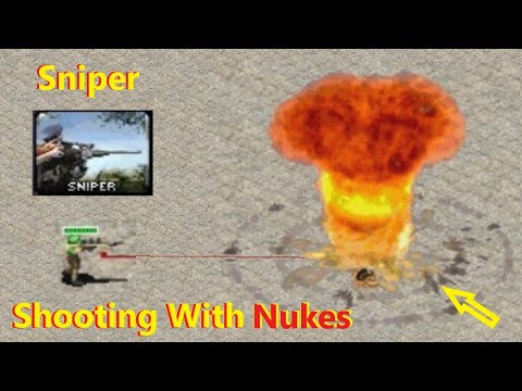Sniper Shooting With NUKES - Red Alert 2