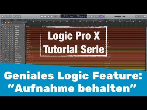 Vergessen "Aufnahme" zu drücken? - KEIN PROBLEM für Logic || Logic X Tutorial deutsch