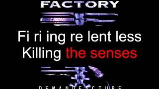 Fear Factory - Demanufacture (Karaoke)