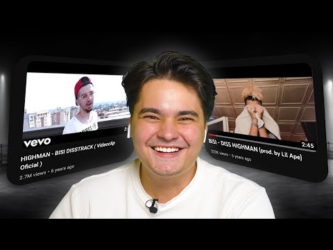 EPOCA DISSTRACK-URILOR PE YOUTUBE-UL ROMANESC (Highman vs. Bisi)