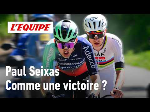 Paul Seixas impressionne sur Liège-Bastogne-Liège : Une 2e place qui vaut une victoire ?