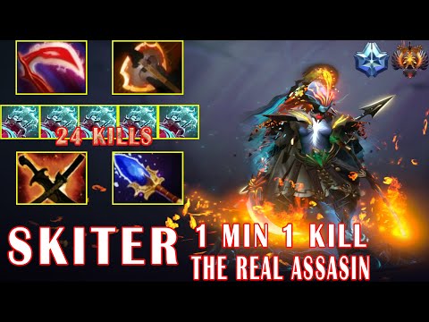 Skiter The Real Assasin 24 Kills - Dota 2 Pro Highlights