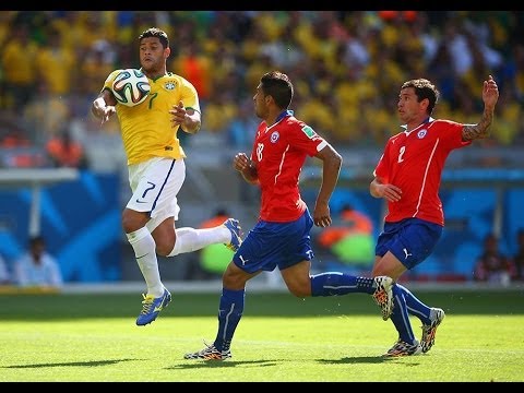 Hulk Goal Dis-allowed Brazil vs Chile 1-1 World Cup 2014