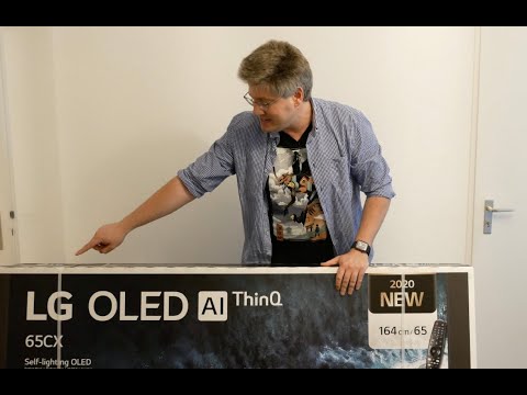 LG OLED 65-inch 2020 unboxing, setup & first impressions - 65CX 4K