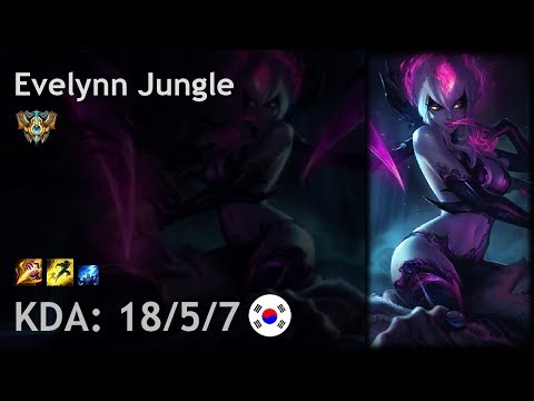 Evelynn Jungle vs Gragas - KR Challenger Patch 7.20