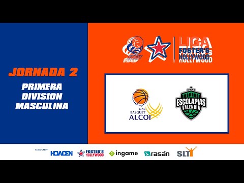 LIGA FOSTERS HOLLYWOD 1ª DIVISION MASCULINA NB ALCOI - CB ESCOLAPIAS