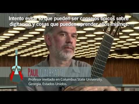 Paul Galbraith. Master Guitarra Alicante 2015
