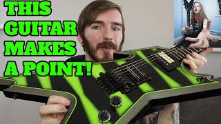 Video thumbnail for Dimebag Darrell Designed THIS When He Returned to Dean Guitars - Dean Razorback Review by Eric Mrtn