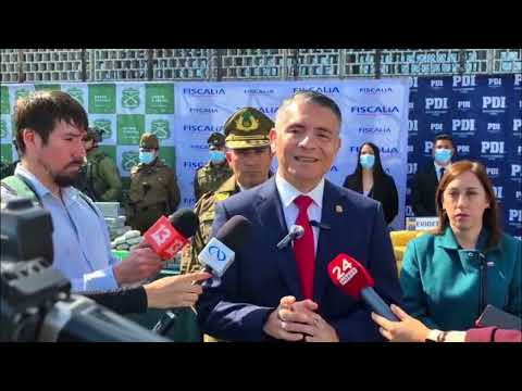 Fiscal Castro anuncia récord histórico: 46 toneladas de droga decomisadas en menos de 6 meses