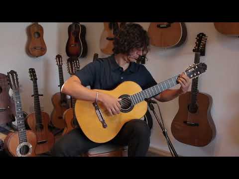 José Ruiz Pedregosa 2021 - incredibly beautiful classical guitar, with unique design and perfect sound + video! image 7