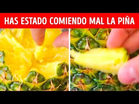 ¿Has Estado Comiendo Mal La Piña Toda Tu Vida?