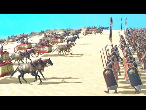 900 BEST SPEARMEN vs 1.200 BEST CHARIOTS - Total War PHARAOH