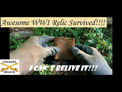Awesome WW1 Relic Survived!!!!