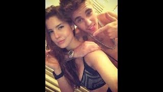 Justin Bieber and Amanda Cerny are spotted out with King Bach