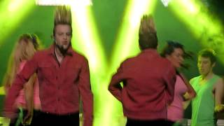 Jedward Singing &#39;Girl Like You&#39; (With Flying Bras)  - Derry 22/8/12