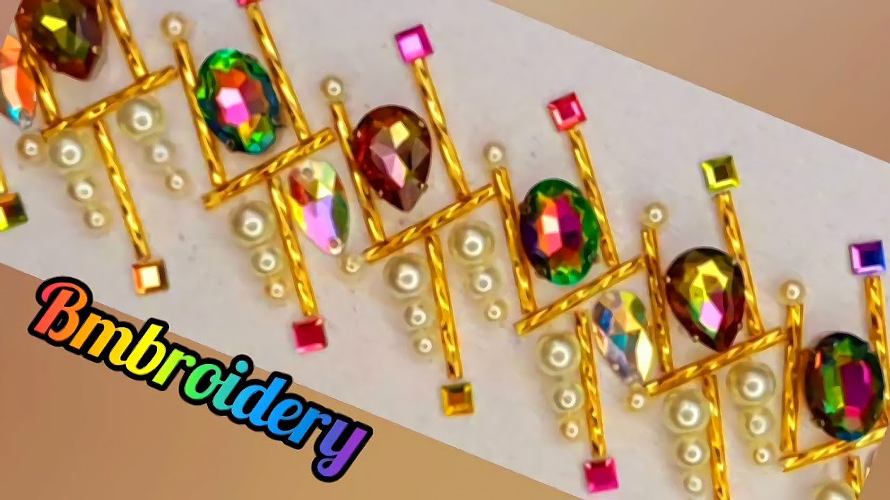 Masonic embroidery border sewing tutorial آموزش دوختن حاشیه دوزی مزونی