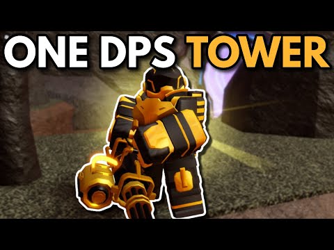 Как я победил хардкор-соло с 1 башней DPS... (TDS)