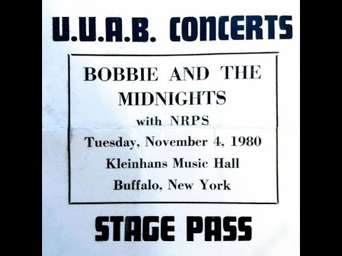 Bobby & The Midnites - 11/4/80 Kleinhans Music Hall, Buffalo, NY