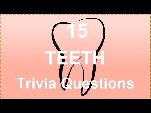 15 Teeth Trivia Questions | Trivia Questions & Answers |