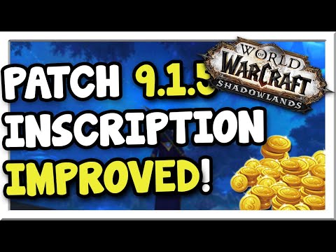 646k+ Profit w/ Patch 9.1.5 Inscription! HUGE Improvements! | Shadowlands | WoW Gold Making Guide