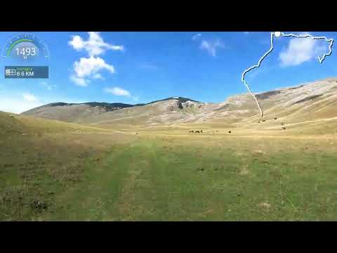 With car to Lukomir - Hyperlapse