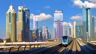 preview picture of video 'UAE Dubai City Metro in HD, very long - most of the route 2013! High definition 1080p, 1920x1080'